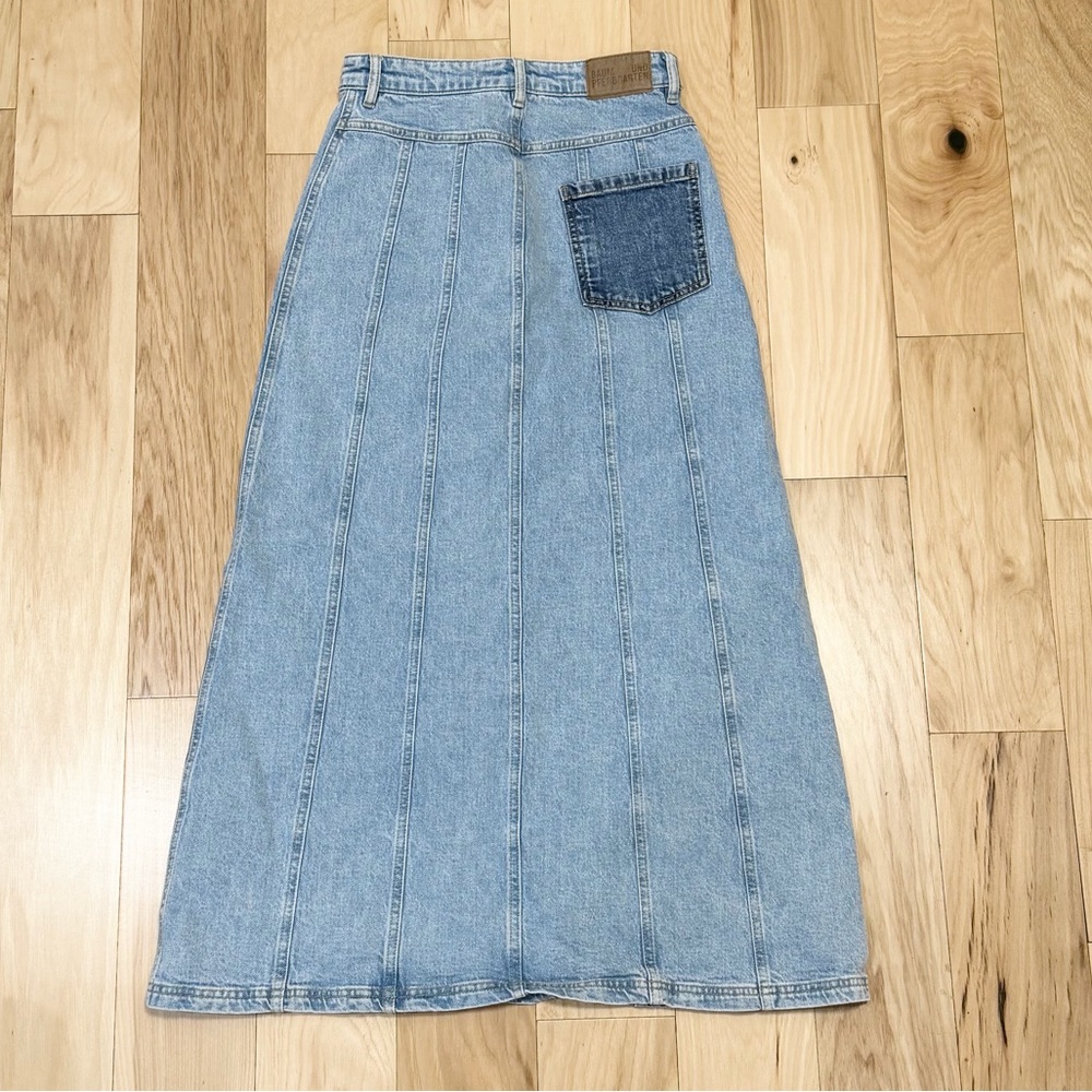Baum Und Pferdgarten Women’s Susanna Maxi Denim Skirt - Picture 2 of 7